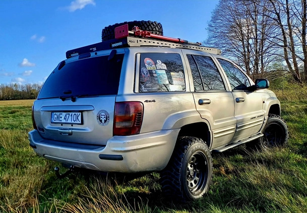 Jeep Grand Cherokee cena 43900 przebieg: 255475, rok produkcji 2000 z Wejherowo małe 172